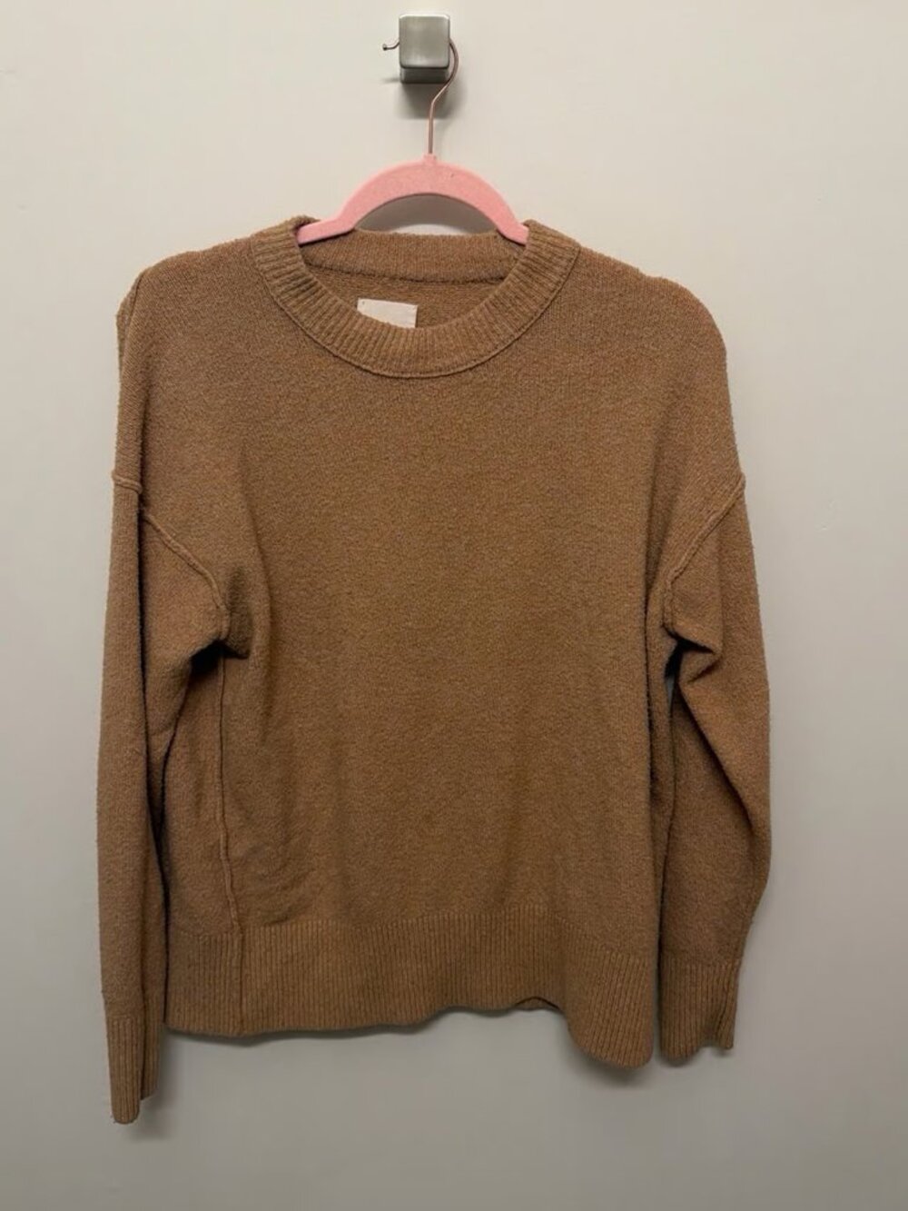 Toffee Textured Knit Sweater